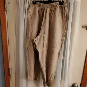 Flax 100% linen pants